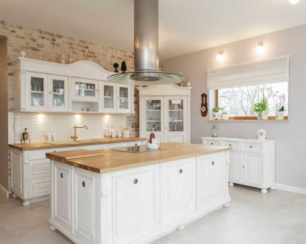 What Color Cabinets go with White Tile Floor - Design Tips