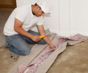 Installation Process - commercial carpet